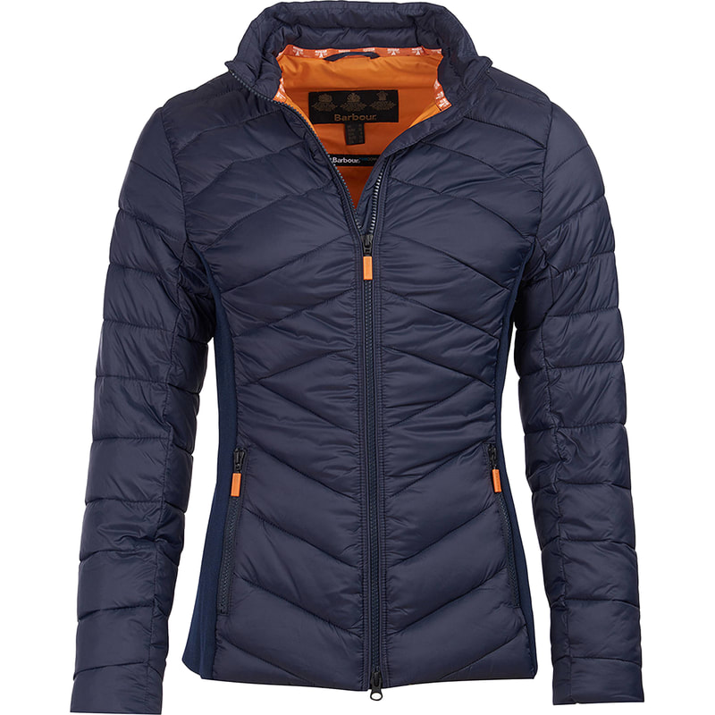 barbour braemar belted quilted jacket
