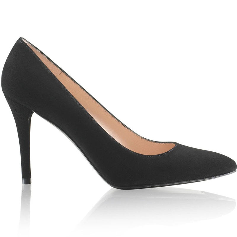 Buy DREAM PAIRS Women's Oneda-1 Black Suede Pumps Heel Sandals Size 9.5 US  at Amazon.in