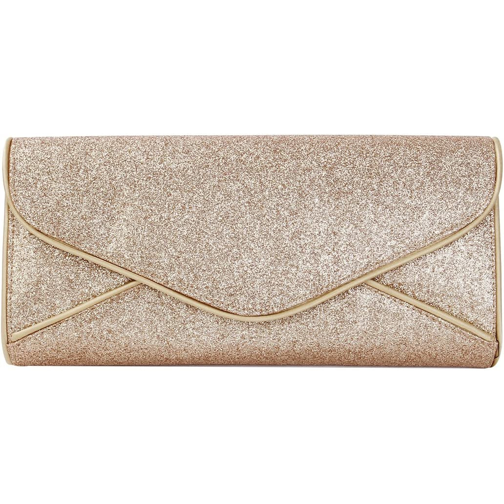 Large Clutch Purses for Women Evening Envelope Handbags Ladies Glitter  Wedding Party Prom Clutches Purse (Pink) : Amazon.in: Fashion
