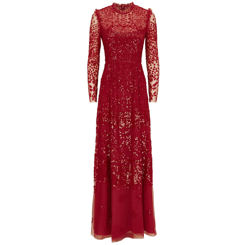 Jenny Packham Chinese Red Gown - Kate Middleton Dresses - Kate's Closet
