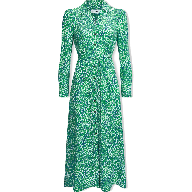 Louise - Ivory Sweetpea Dress in 2023  Short sleeve dress shirt, Mint dress,  Mandarin collar