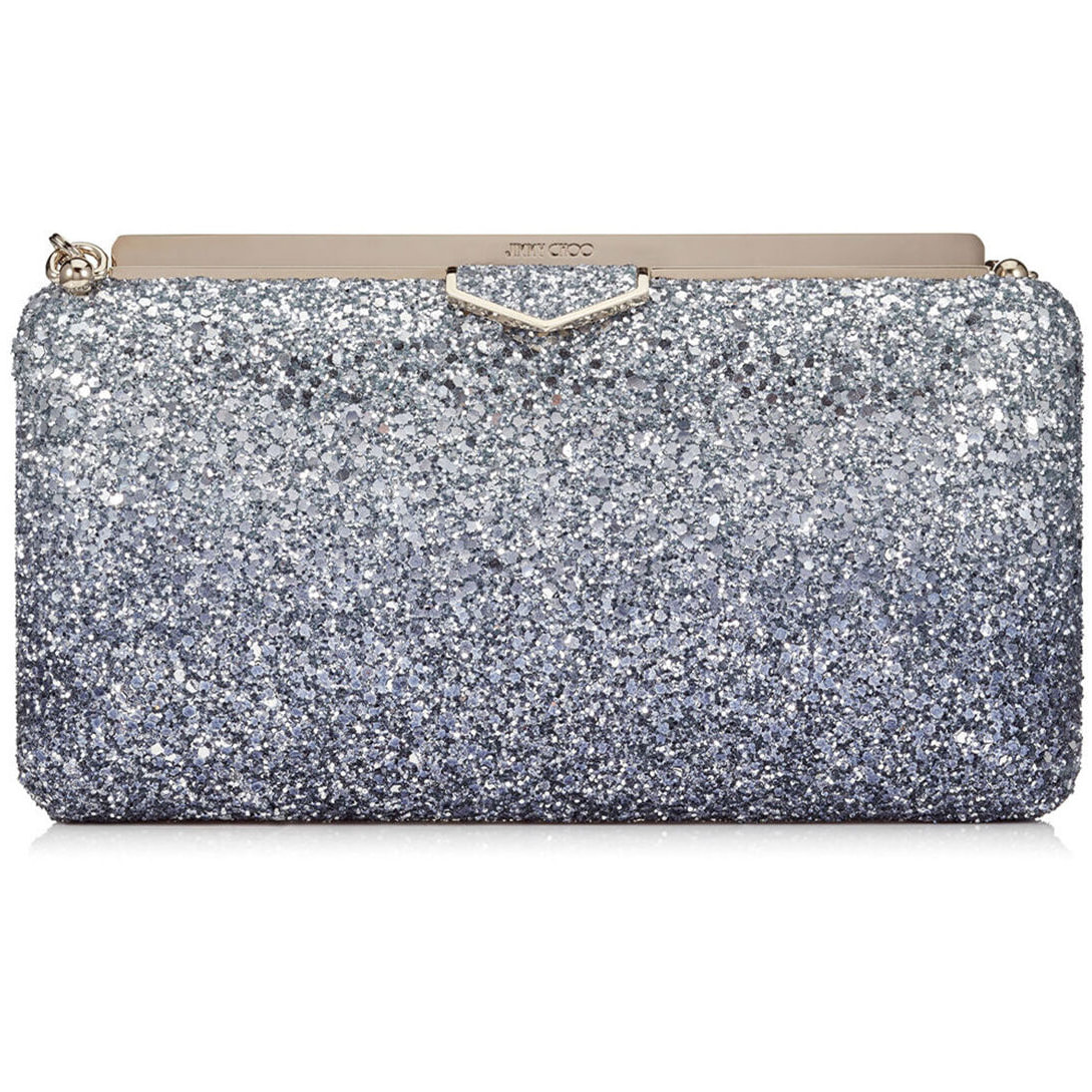 sparkly clutch bag